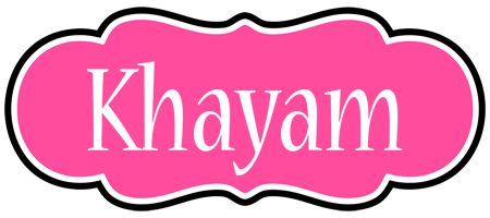 Khayam invitation logo