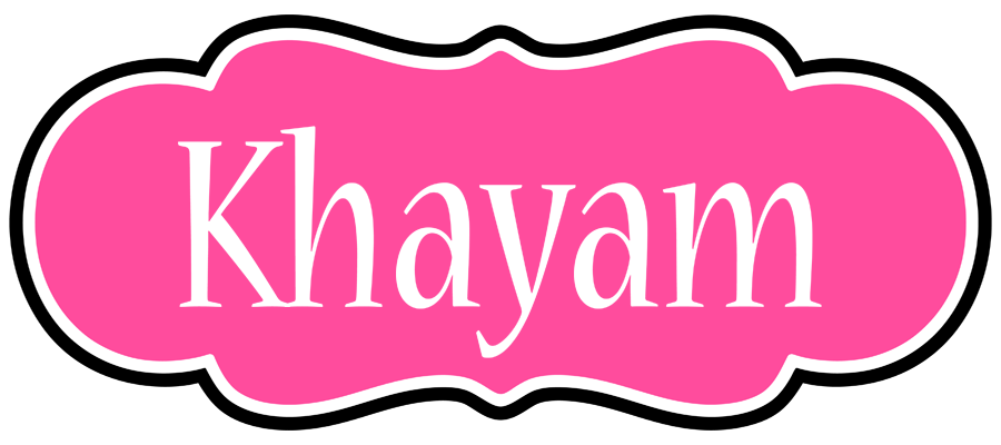 Khayam invitation logo