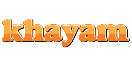 Khayam orange logo