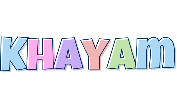Khayam pastel logo