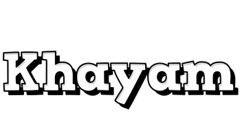 Khayam snowing logo