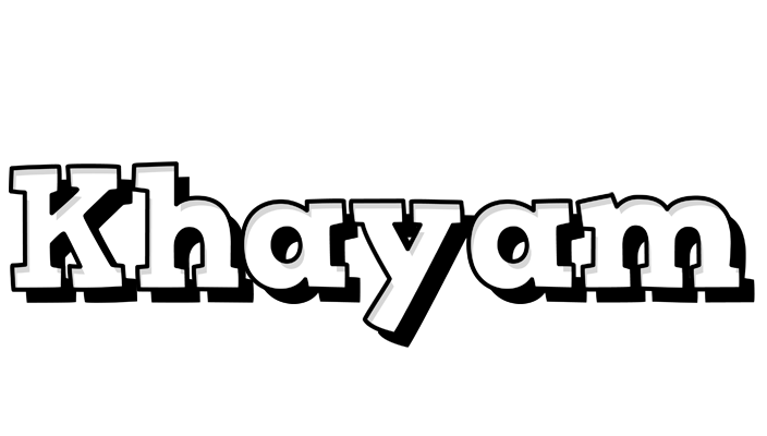 Khayam snowing logo