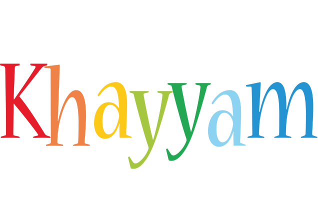 Khayyam birthday logo