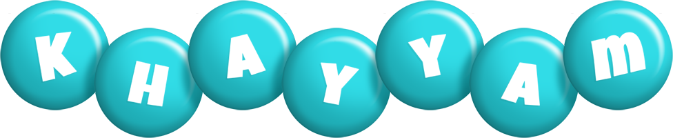 Khayyam candy-azur logo