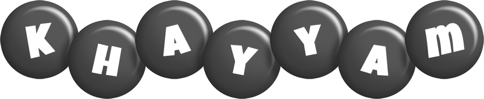 Khayyam candy-black logo