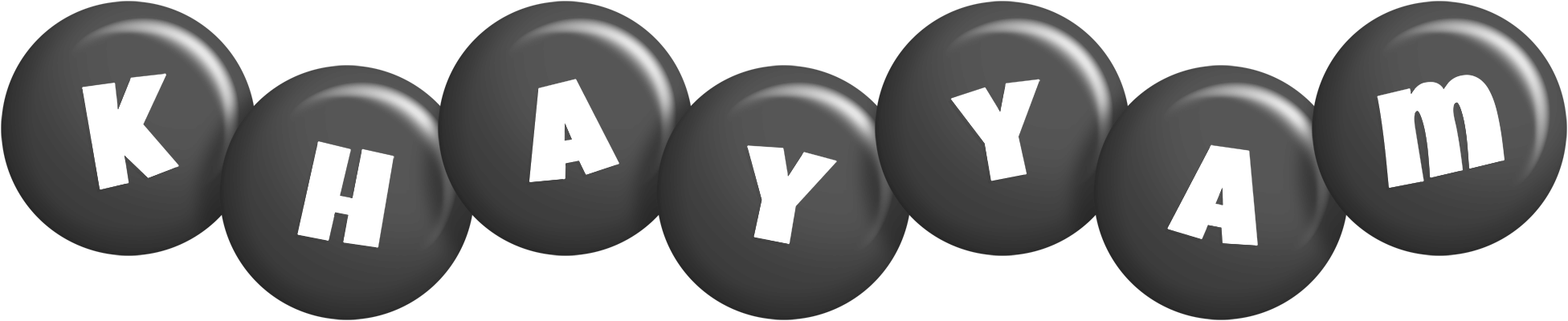 Khayyam candy-black logo