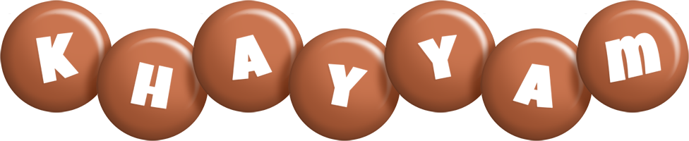 Khayyam candy-brown logo