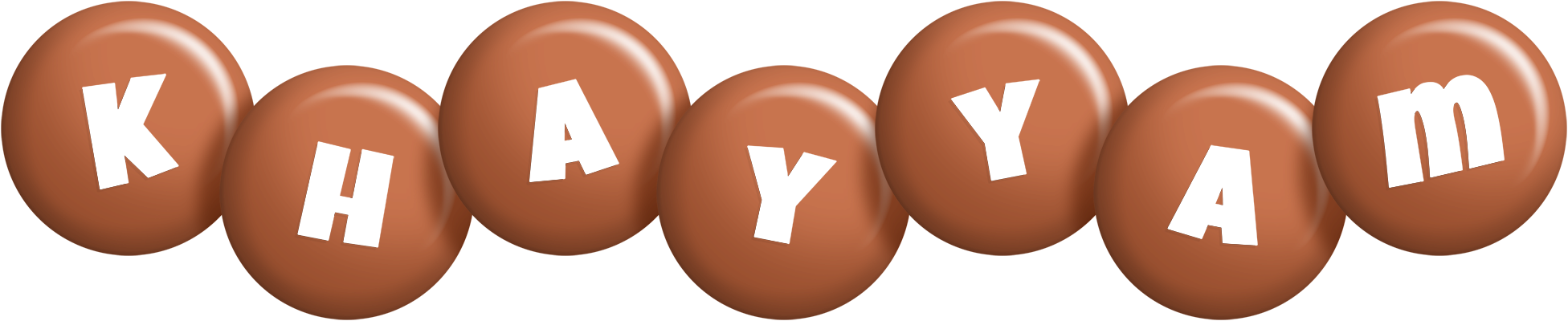 Khayyam candy-brown logo