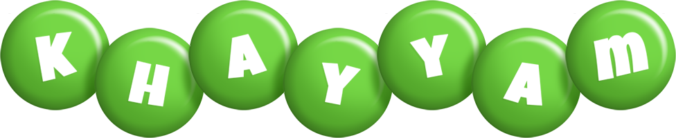 Khayyam candy-green logo