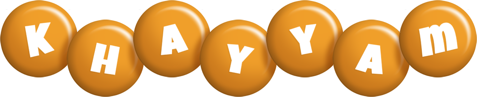 Khayyam candy-orange logo