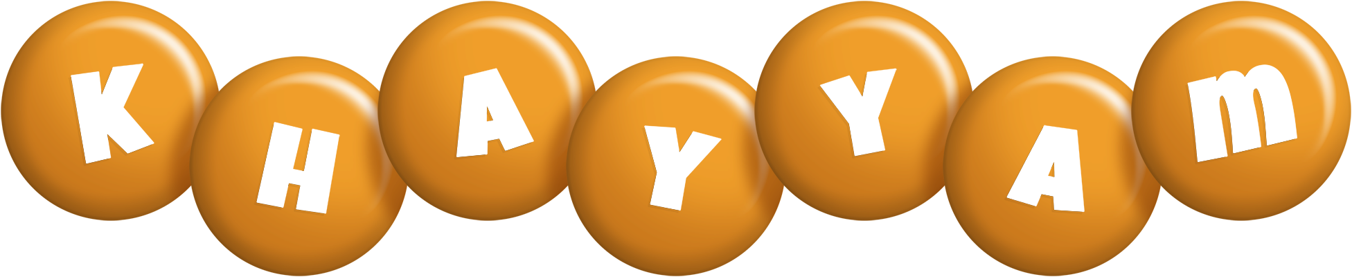 Khayyam candy-orange logo