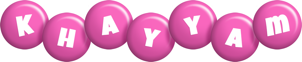 Khayyam candy-pink logo