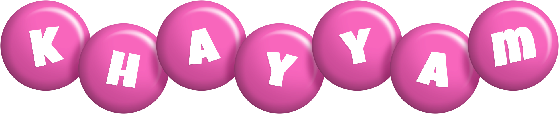 Khayyam candy-pink logo