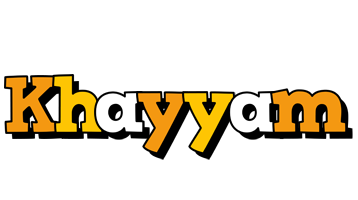 Khayyam cartoon logo
