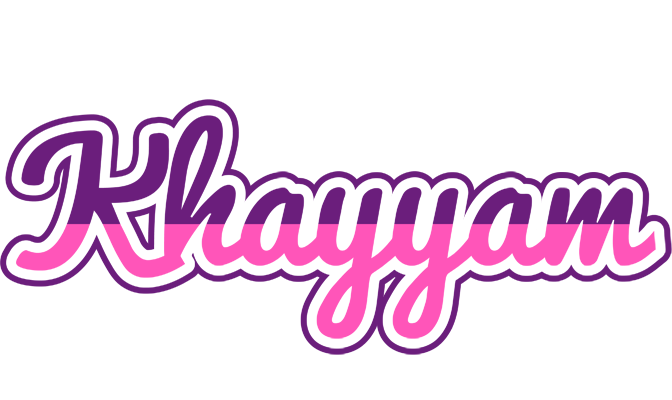 Khayyam cheerful logo