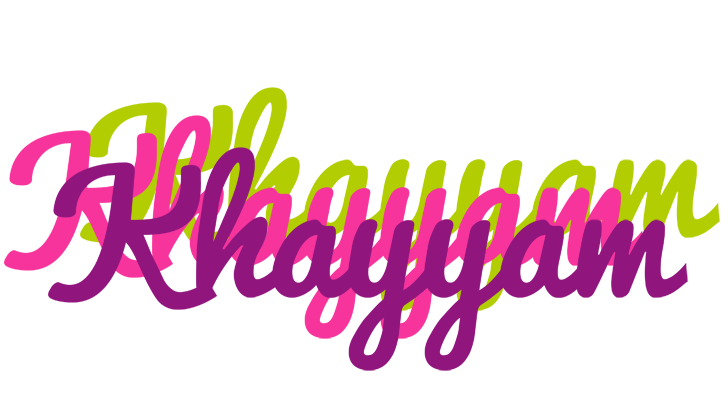 Khayyam flowers logo