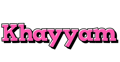 Khayyam girlish logo