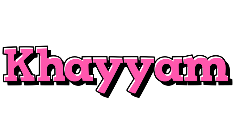 Khayyam girlish logo