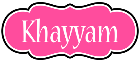Khayyam invitation logo