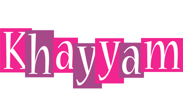 Khayyam whine logo