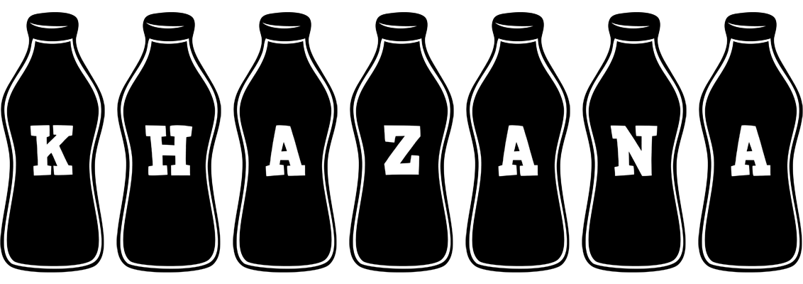 Khazana bottle logo