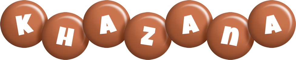 Khazana candy-brown logo