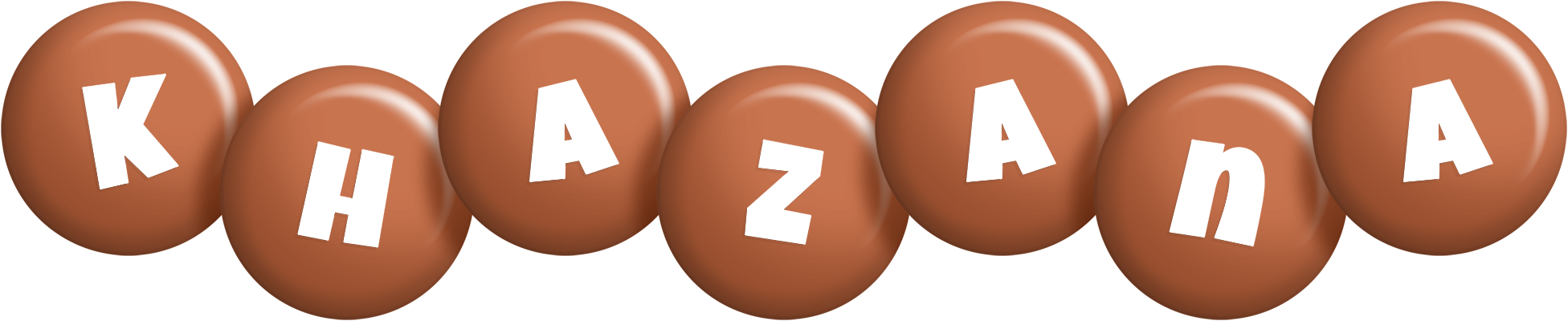 Khazana candy-brown logo