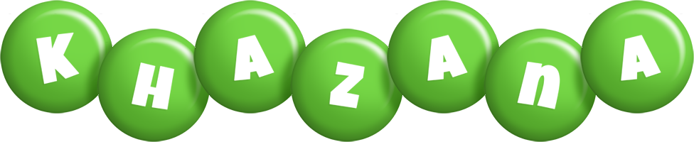 Khazana candy-green logo