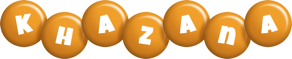 Khazana candy-orange logo