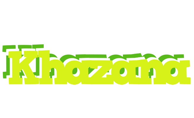 Khazana citrus logo