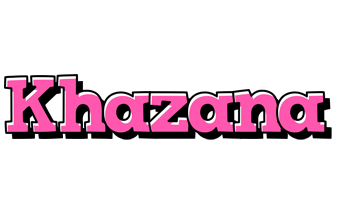 Khazana girlish logo