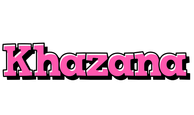 Khazana girlish logo