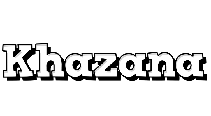 Khazana snowing logo