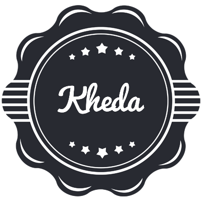 Kheda badge logo
