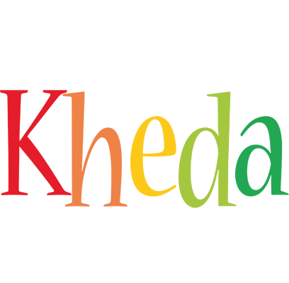 Kheda birthday logo