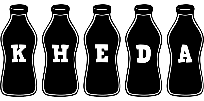 Kheda bottle logo
