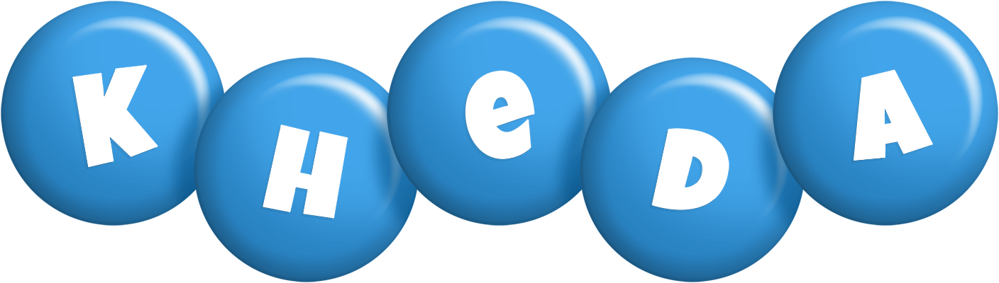 Kheda candy-blue logo