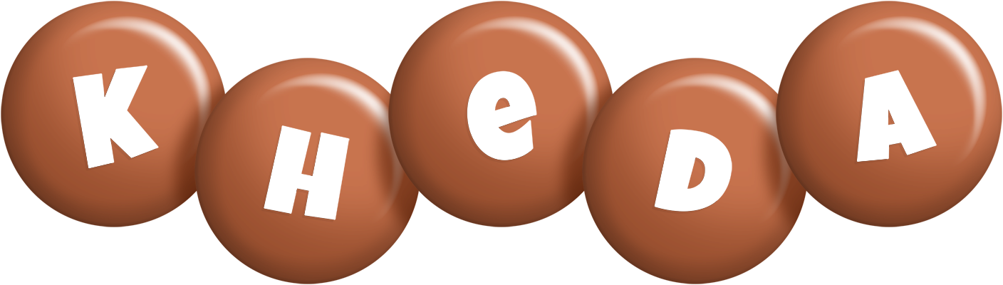 Kheda candy-brown logo