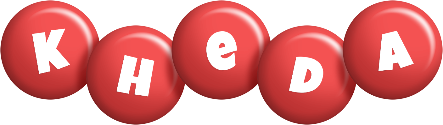 Kheda candy-red logo
