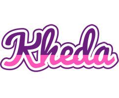 Kheda cheerful logo