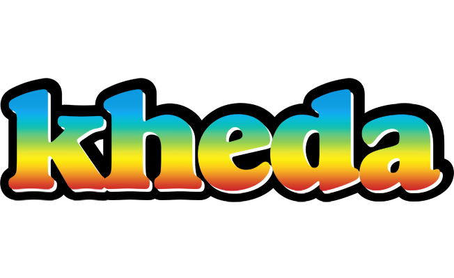 Kheda color logo