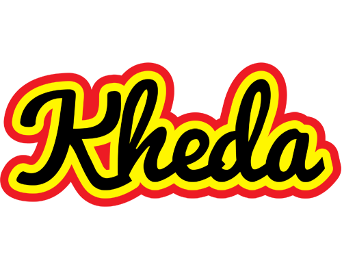 Kheda flaming logo