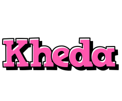 Kheda girlish logo