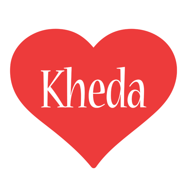 Kheda love logo