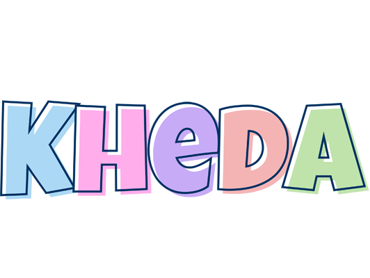 Kheda pastel logo