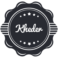 Kheder badge logo