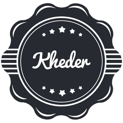 Kheder badge logo