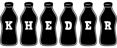 Kheder bottle logo