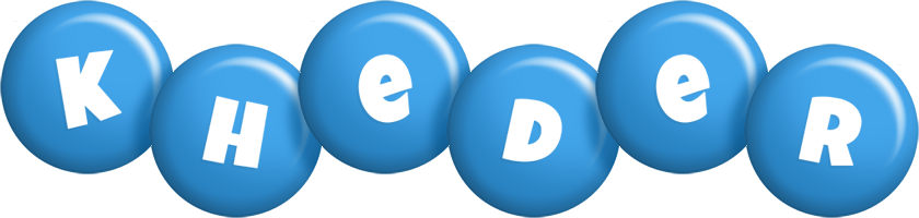Kheder candy-blue logo