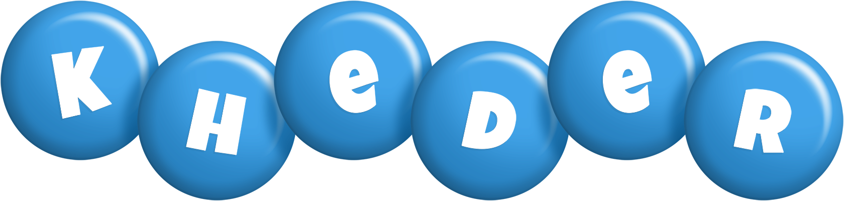 Kheder candy-blue logo